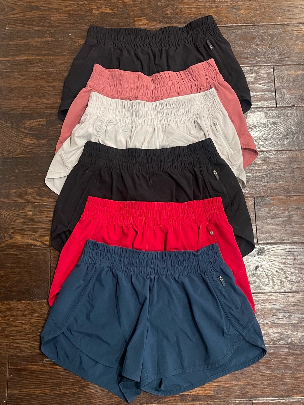 Bundle-Lululemon Track That High-Rise lined 3” shorts